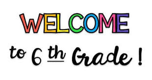 Welcome Incoming 6th-grade Students and Parents